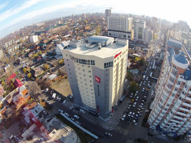 Строительство гостиницы «Ибис-Краснодар» на 242 номера